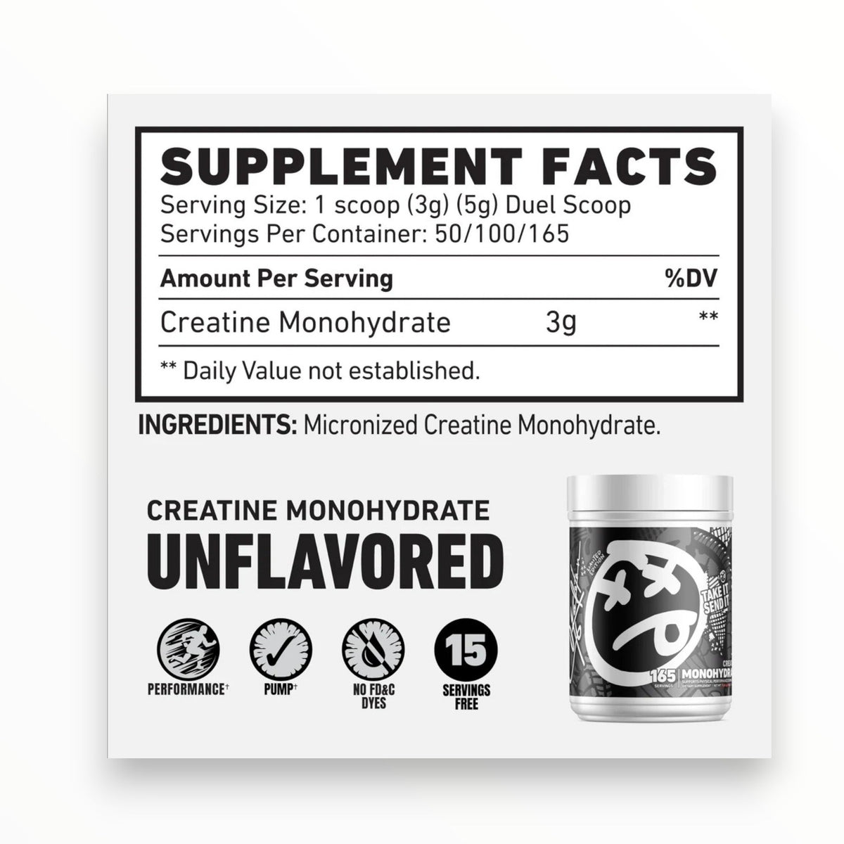 Skeleton Creatine Monohydrate – Limited Edition | 165 Servings