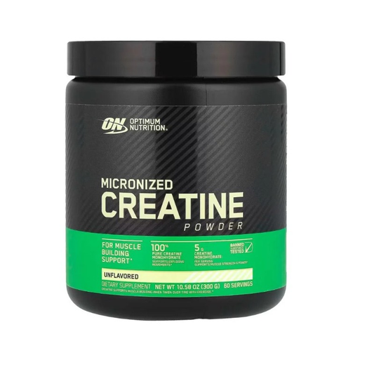 Optimum Nutrition Creatine 300g (60 Servings) | Strength, Power & Muscle Recovery Support|In Power Fit Supplements Egypt