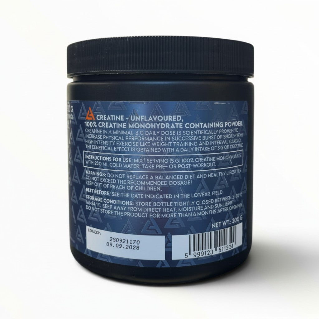 Lazar Angelov Creatine Monohydrate 300g – 100 Servings Unflavoured