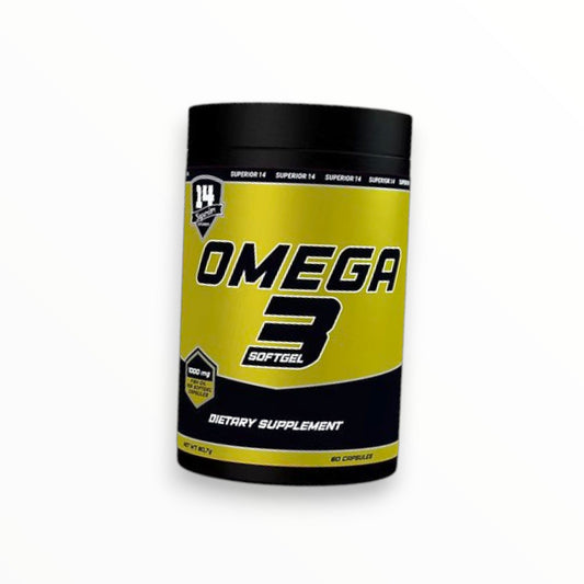Superior 14 Omega 3 Fish Oil | 1000mg Fish Oil | EPA & DHA | 60 Softgels