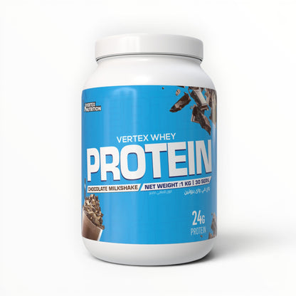 Vertex Nutrition Whey Protein 1kg Vertex – Coconara Flavor | 24g Protein | 30 Servings