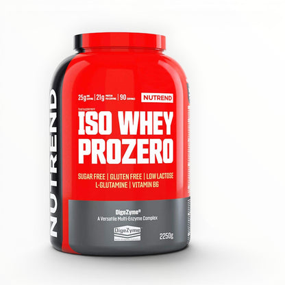 Nutrend ISO Whey ProZero 2250g | Whey Protein Isolate | 21g Protein | 90 Servings