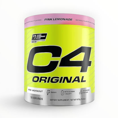 C4 Original Pre-Workout Powder –  (50 Servings)
