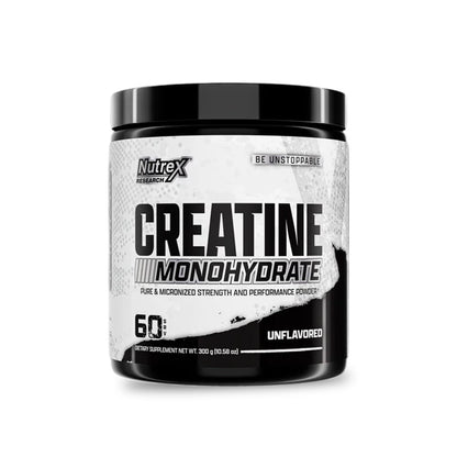 Nutrex Creatine Monohydrate 300g (60 Servings) | Pure Micronized Creatine for Strength & Performance