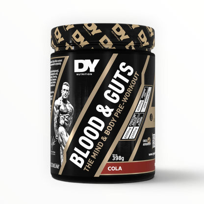 DY Nutrition Blood & Guts Pre Workout Mojito 380g – Extreme Pump, Energy & Focus Booster