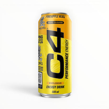Cellucor C4 Performance Energy Drink Millions Bubblegum | Zero Sugar | 500ml Ready-to-Drink Energy Drink