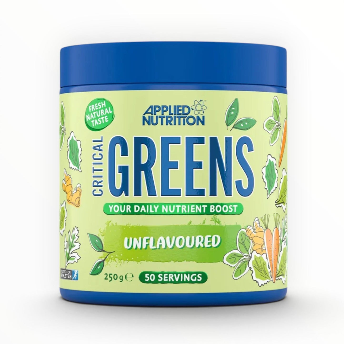 Applied Nutrition Critical Greens Powder 250g | Unflavoured | Super Greens Formula | 50 Servings