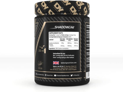 DY Nutrition Creatine 300g (60 Servings) | Strength, Power & Muscle Recovery Support|In Power Fit Supplements Egypt