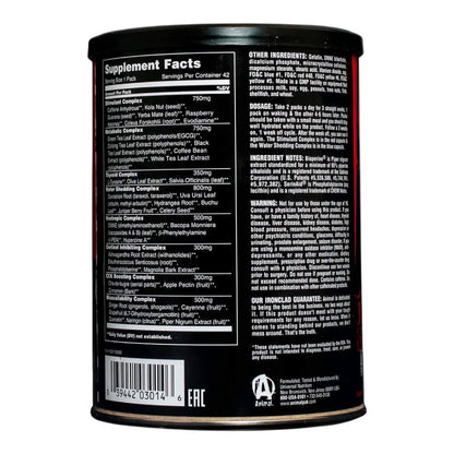 Animal Cuts Comprehensive Cutting Pack – Fat Burner, Water Shedding & Muscle Definition Stack (42 Packs)