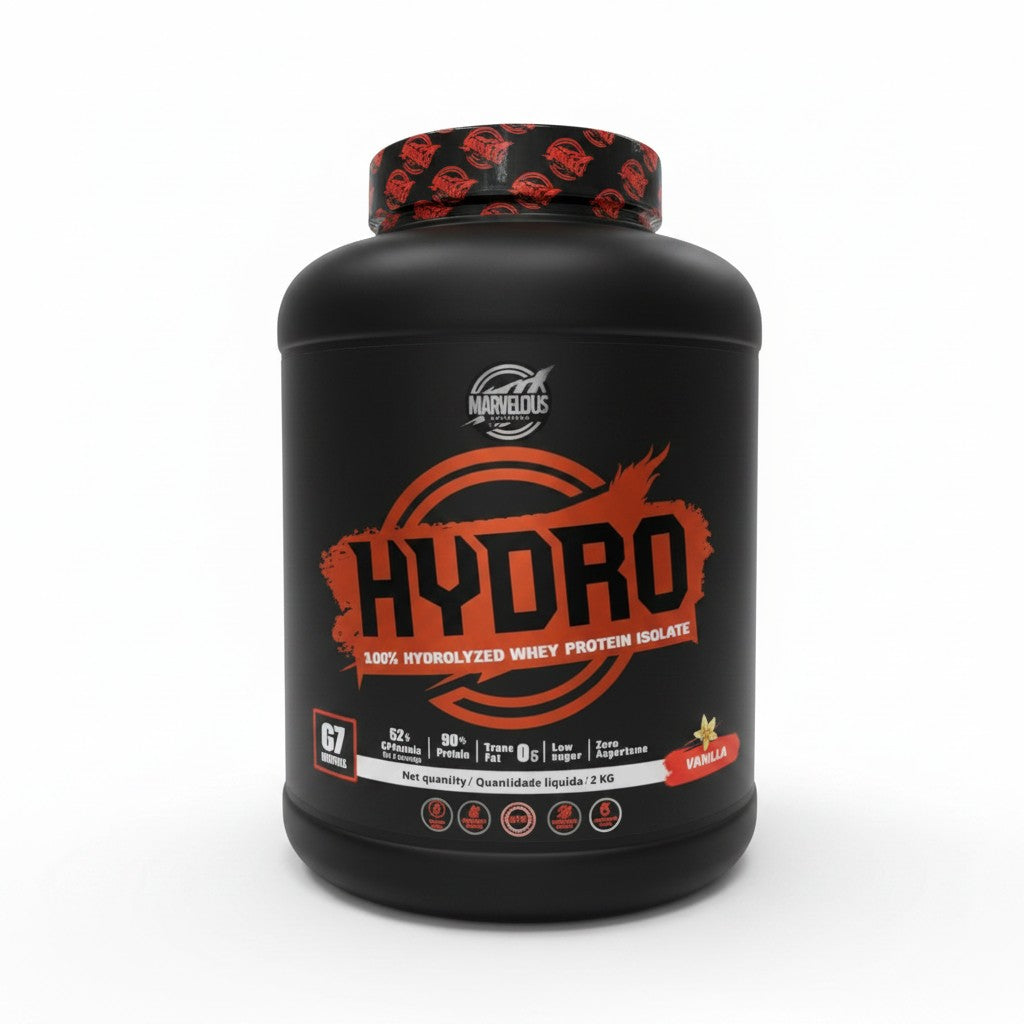 Marvelous Hydro 2kg (67 Servings) | Hydrolyzed Whey Protein for Rapid Recovery & Lean Muscle|In Power Fit Supplements Egypt