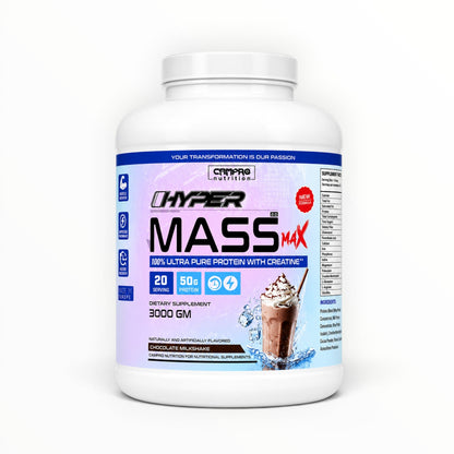 Campro Mass Gainer 3kg (20 Servings) | High-Calorie Gainer for Muscle Size, Strength & Fast Weight Gain|In Power Fit Supplements Egypt