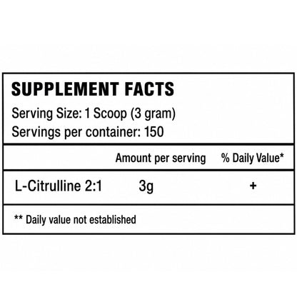 Campro Citrulline 150g (50 Servings) | Extreme Pumps, Endurance & Performance Booster|In Power Fit Supplements Egypt