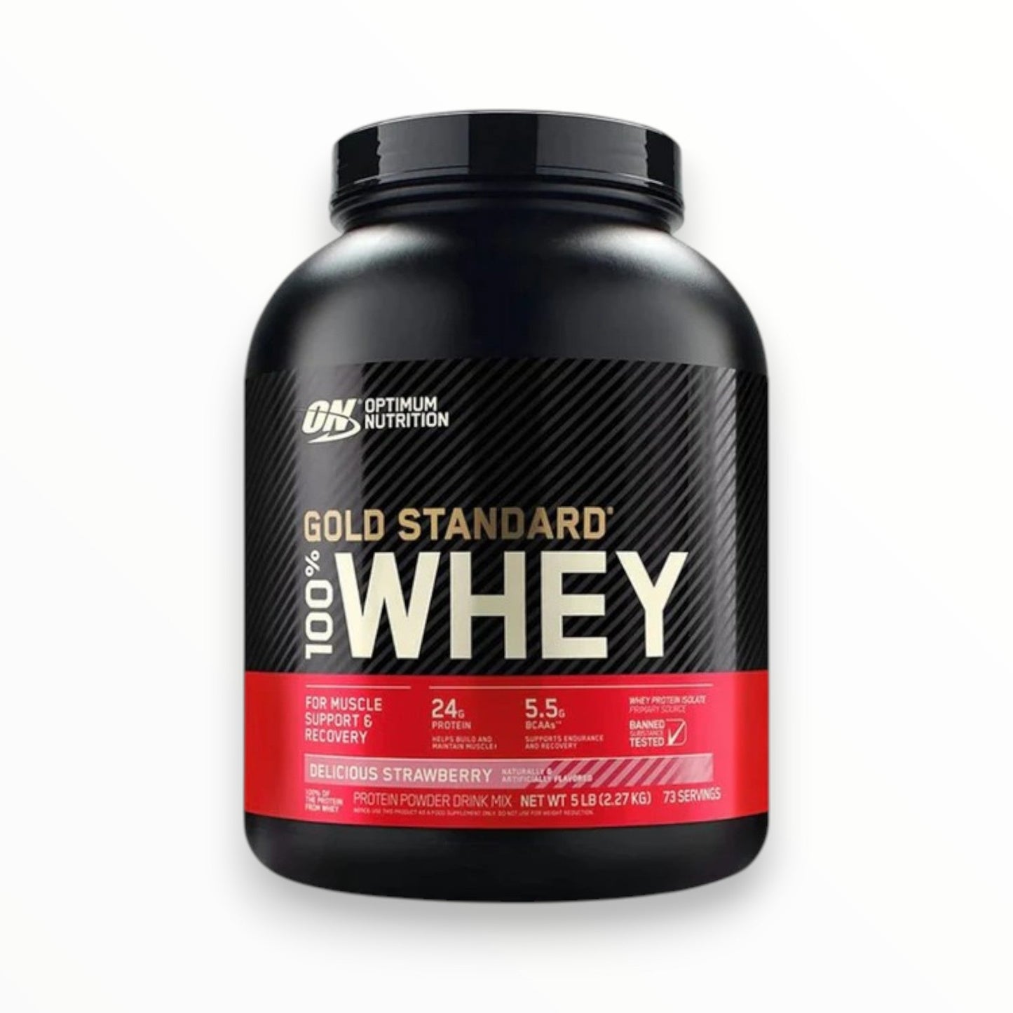Optimum Nutrition Gold Standard 100% Whey Protein – Double Rich Chocolate, 5lb (2.27kg)