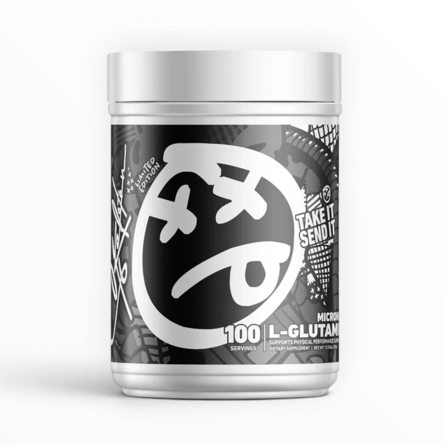 Skeleton Nutrition Glutamine 300g (100 Servings) | Muscle Recovery, Immunity & Performance Support|In Power Fit Supplements Egypt