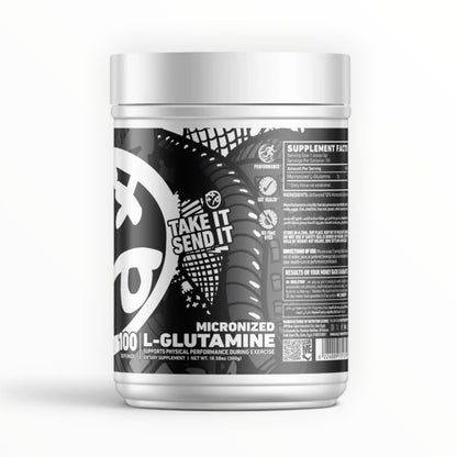 Skeleton Nutrition Glutamine 300g (100 Servings) | Muscle Recovery, Immunity & Performance Support|In Power Fit Supplements Egypt