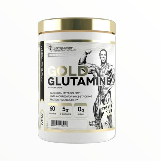 Kevin Levrone Gold Glutamine 300g (60 Servings) | Muscle Recovery & Immune Support| In Power Fit Supplements Egypt