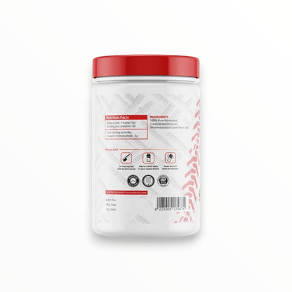 Tractor Creatine Monohydrate 120g – 40 Servings | Micronized Creatine Powder for Strength & Performance Egypt