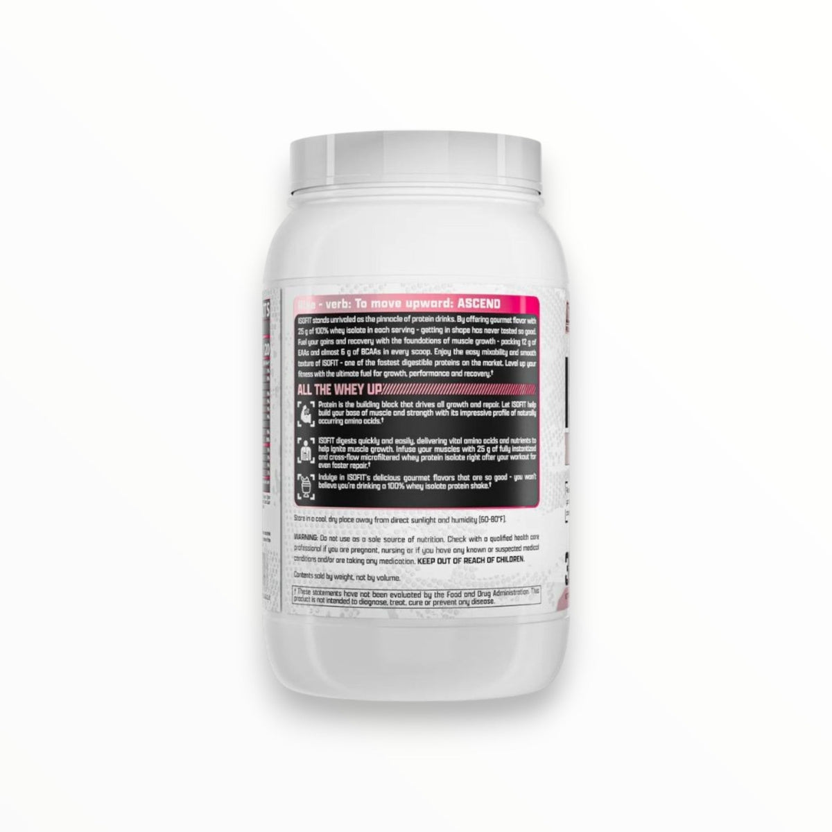 Nutrex IsoFit Whey Isolate Protein – 30 Servings | Fast Absorption Lean Protein for Muscle Growth Egypt