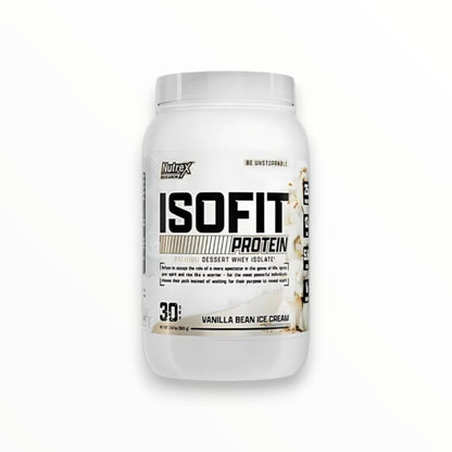 Nutrex IsoFit Whey Isolate Protein – 30 Servings | Fast Absorption Lean Protein for Muscle Growth Egypt