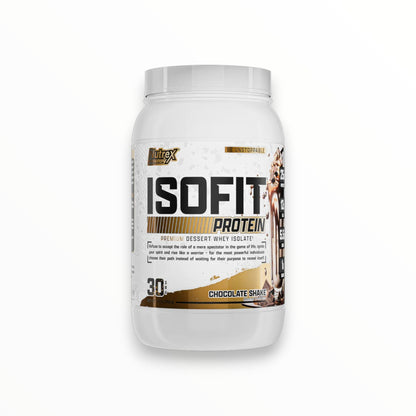 Nutrex IsoFit Whey Isolate Protein – 30 Servings | Fast Absorption Lean Protein for Muscle Growth Egypt
