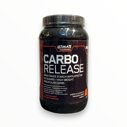 Ultimate Supplement Carbo Release 2kg – Waxy Maize Starch Amylopectin High Molecular Weight Carbs for Energy & Muscle Recovery