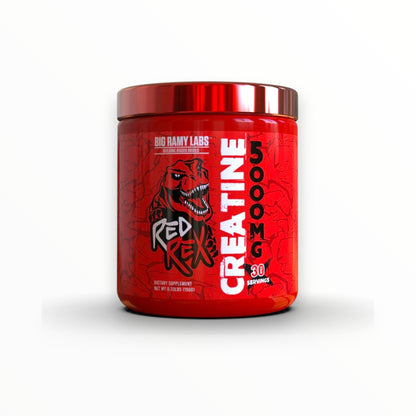 Big Ramy Labs Red Rex Creatine 5000 – 150g (30 Servings) | Creatine Monohydrate for Strength & Performance Egypt