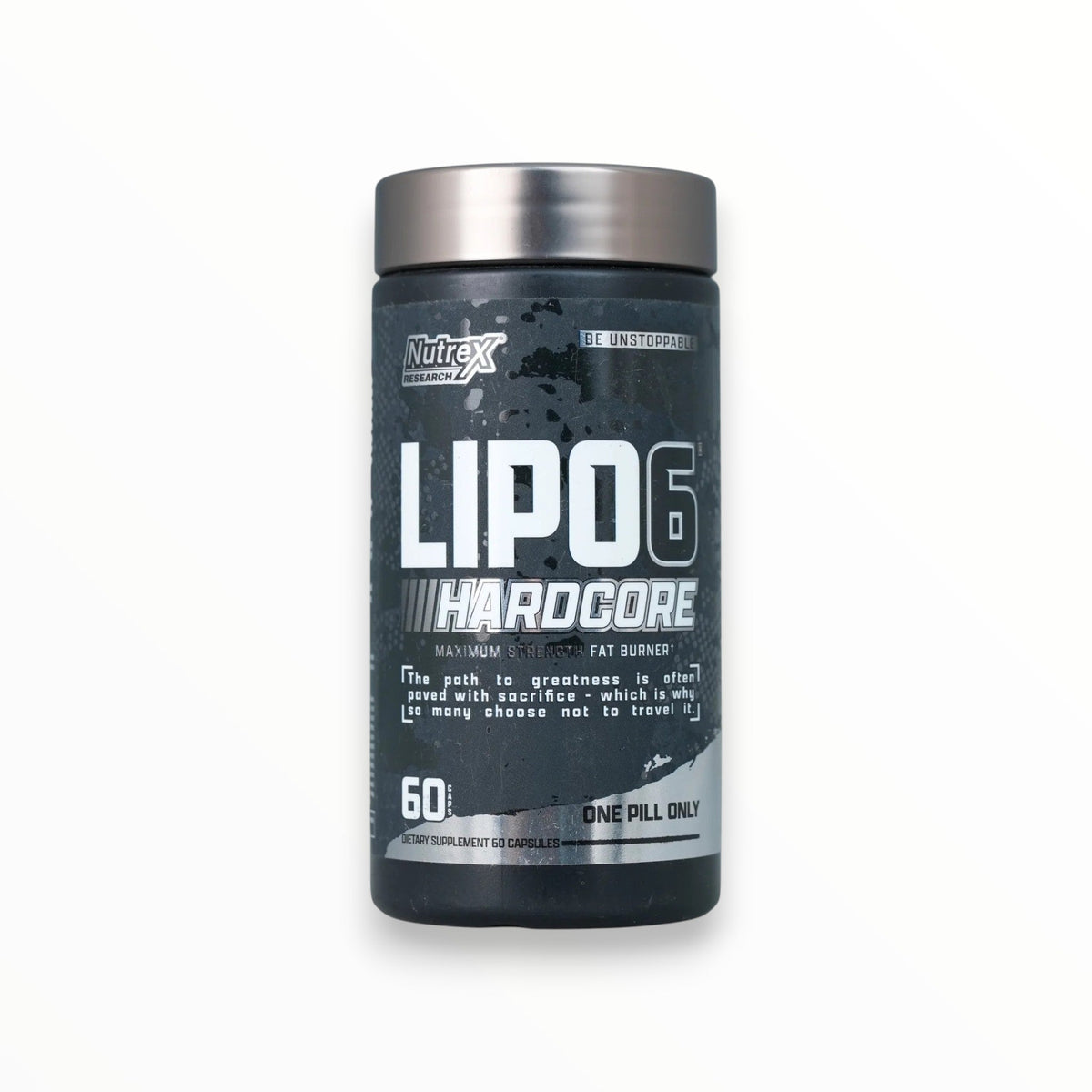Nutrex LIPO-6 Hardcore 60 Capsules | Maximum Strength Fat Burner & Energy Support
