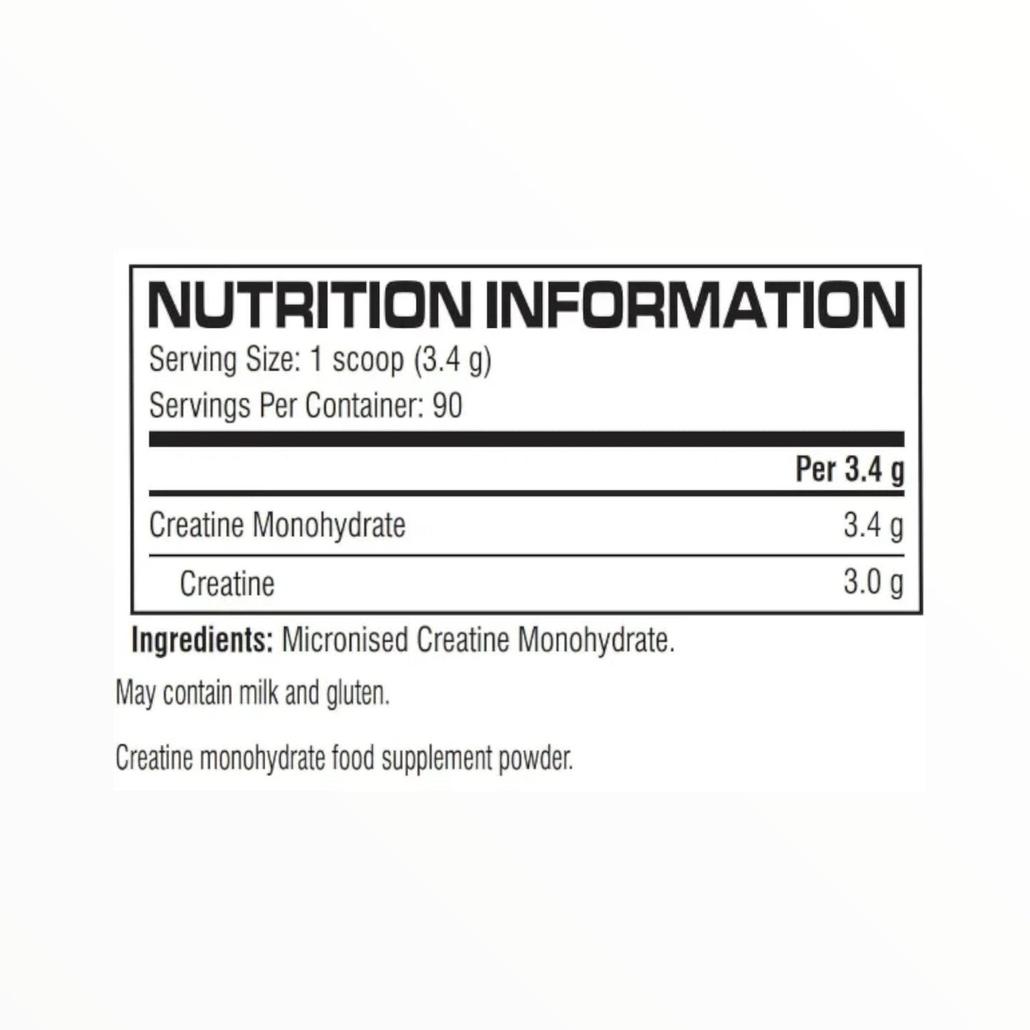 Cellucor COR-Performance Creatine Monohydrate 306g – Muscle Strength & Power Support (90 Servings, Unflavored)