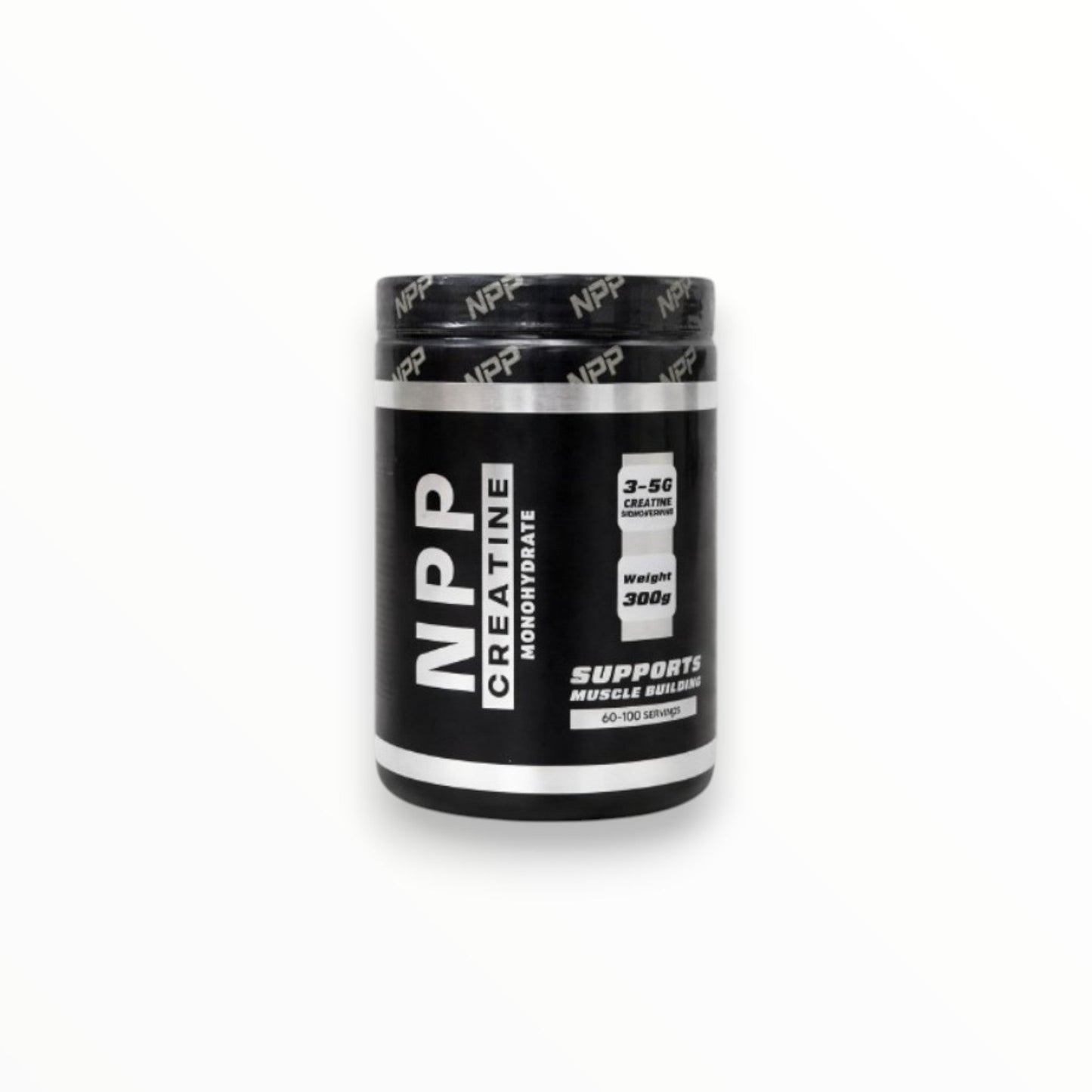 NPP Creatine Monohydrate 300g | Pure Micronized Creatine Powder | Muscle Strength & Performance | 60–100 Servings