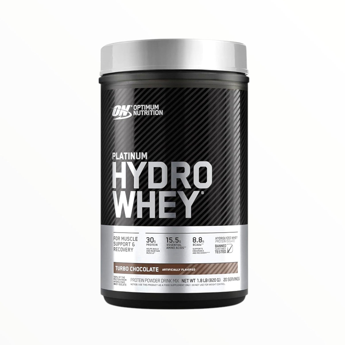Optimum Nutrition HydroWhey 800g (20 Servings) | Fast-Absorbing Protein for Recovery & Muscle Growth|In Power Fit Supplements Egypt