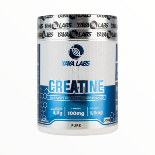 Yava Labs Creatine Monohydrate 300g – Performance & Strength Booster with Taurine & Vitamin B6