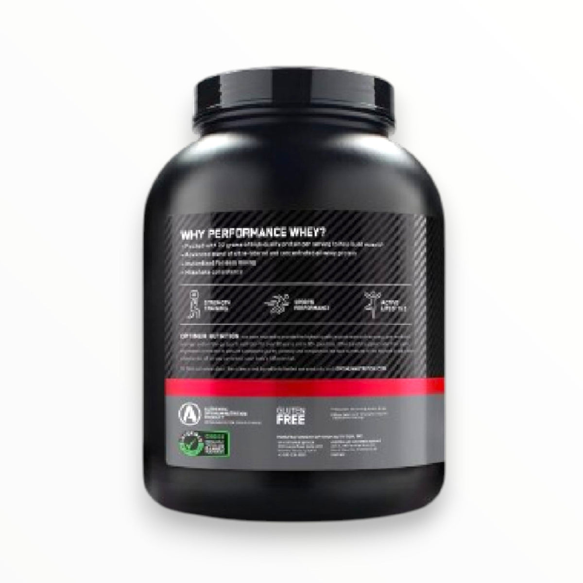 Optimum Nutrition Performance Whey – 100% Whey Protein Complex, Chocolate Milkshake, 1.95kg