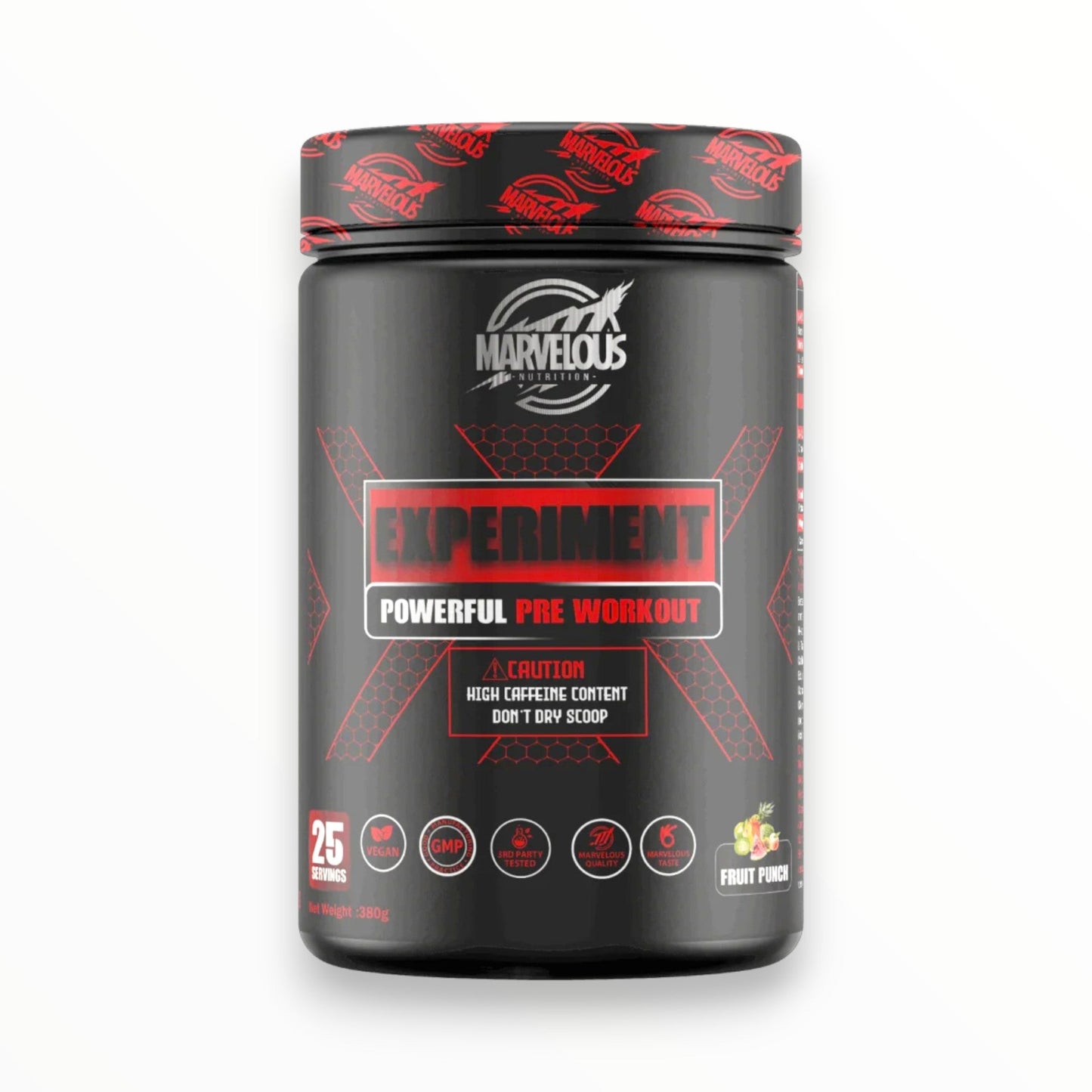 The Marvelous Experiment is a popular pre-workout supplement designed to enhance workout performance.