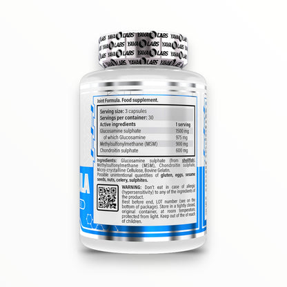 Yava Labs Joint Formula 90 Capsules – Advanced Joint, Bone & Cartilage Support for Mobility & Flexibility