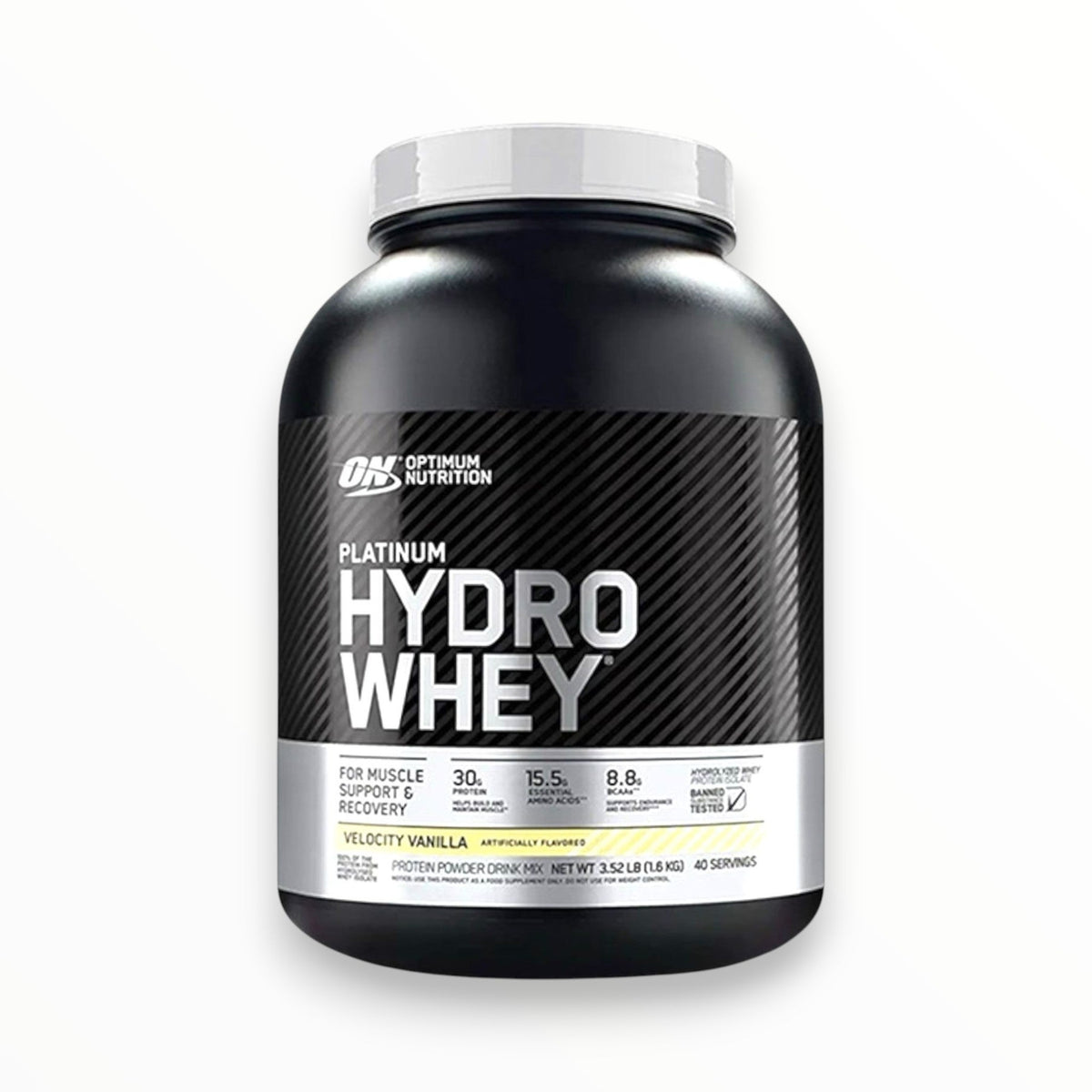 Optimum Nutrition Hydro Whey 1.6kg (40 Servings) | Fast-Digesting Protein| In Power Fit Supplements Egypt