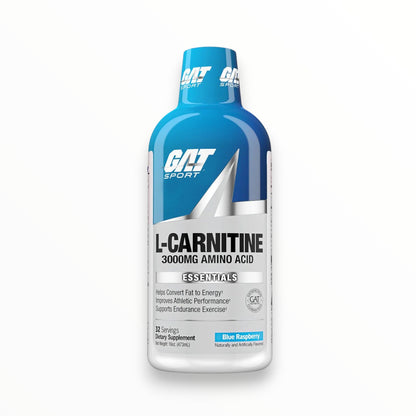 GAT Sport Liquid L-Carnitine 3000mg – Fat to Energy Support, Green Apple, 473ml