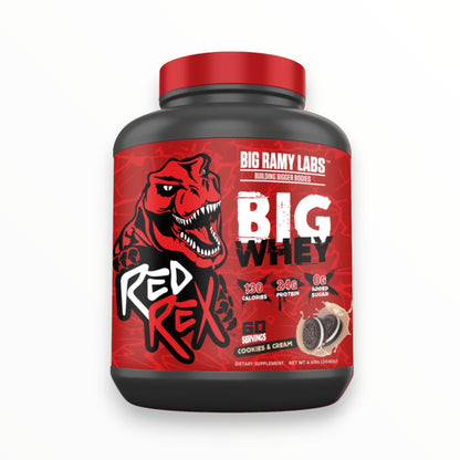 Red Rex Whey Protein 2kg (60 Servings) | High-Quality Whey for Muscle Growth & Recovery|In Power Fit Supplements Egypt In
