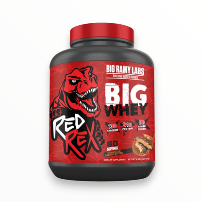 Red Rex Whey Protein 2kg (60 Servings) | High-Quality Whey for Muscle Growth & Recovery|In Power Fit Supplements Egypt In