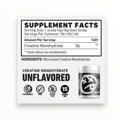 Skeleton Creatine Monohydrate – 50 Servings Strength & Performance | Egypt