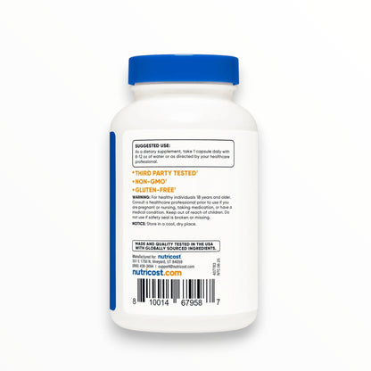Nutricost Yohimbine HCL 5mg – 240 Capsules | Energy & Fat Loss Support
