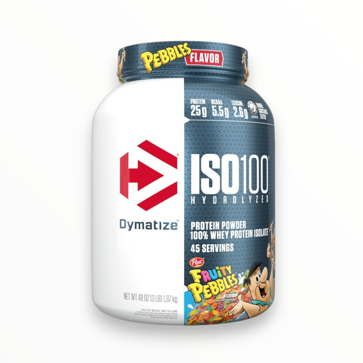 Dymatize ISO100 Hydrolyzed Whey Protein – Cocoa Pebbles Flavor 3 lb (42 Servings) | Egypt