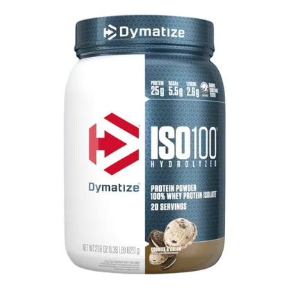 Dymatize ISO100 650g (20 Servings) | Hydrolyzed Whey Isolate for Lean Muscle & Fast Recovery|In Power Fit Supplements Egypt