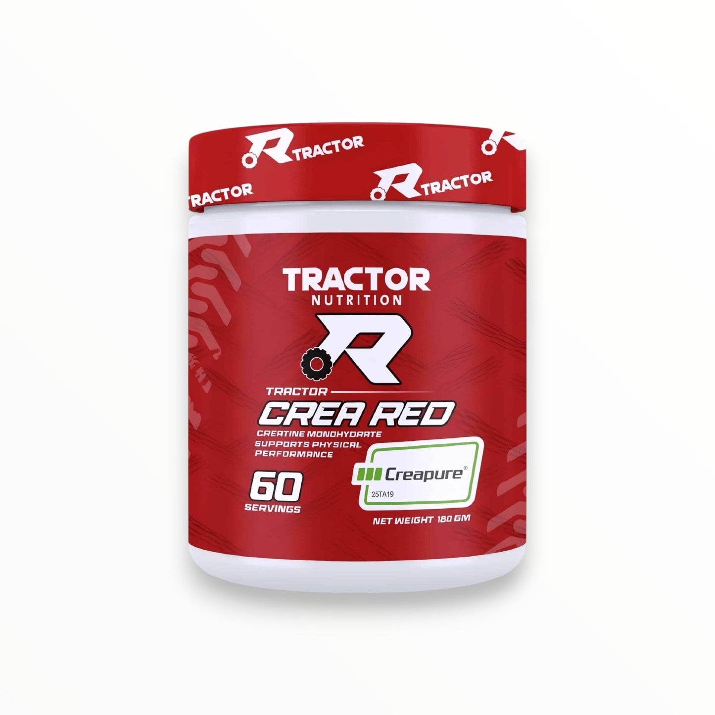 Tractor Nutrition Crea Red Creatine Monohydrate – 180g (60 Servings) Creapure® | Egypt
