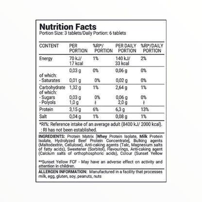 Superior 14 W.M.B Amino 6300 | Orange Flavor | Whey, Milk & Beef Amino Acids | 600 Tablets