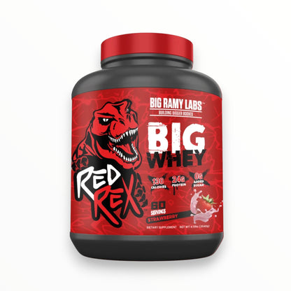 Red Rex Whey Protein 2kg (60 Servings) | High-Quality Whey for Muscle Growth & Recovery|In Power Fit Supplements Egypt In