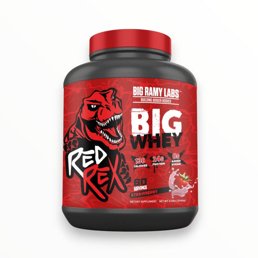 Red Rex Whey Protein 2kg (60 Servings) | High-Quality Whey for Muscle Growth & Recovery|In Power Fit Supplements Egypt In