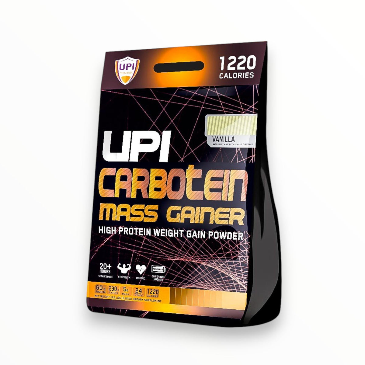 UPI Carboten Mass Gainer – High-Protein Weight Gain Powder for Muscle Growth
