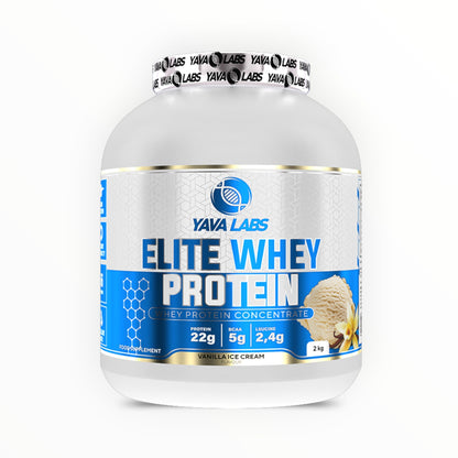 Yava Labs Elite Whey Protein 2kg (66 Servings) | Premium Whey for Muscle Growth & Fast Recovery|In Power Fit Supplements Egypt