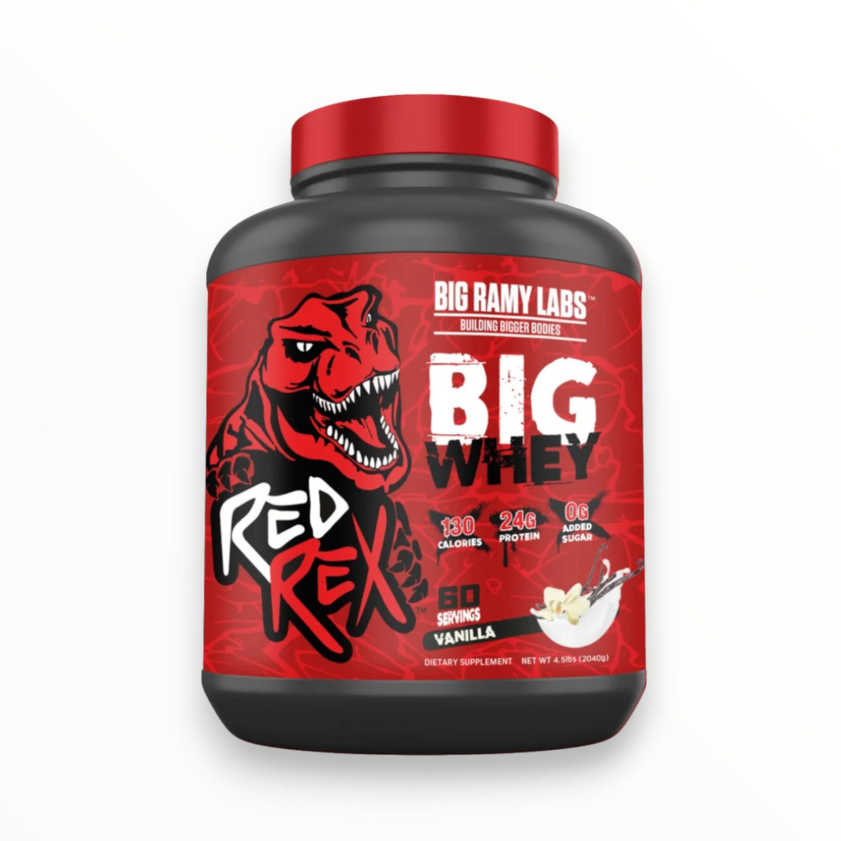 Red Rex Whey Protein 2kg (60 Servings) | High-Quality Whey for Muscle Growth & Recovery|In Power Fit Supplements Egypt In